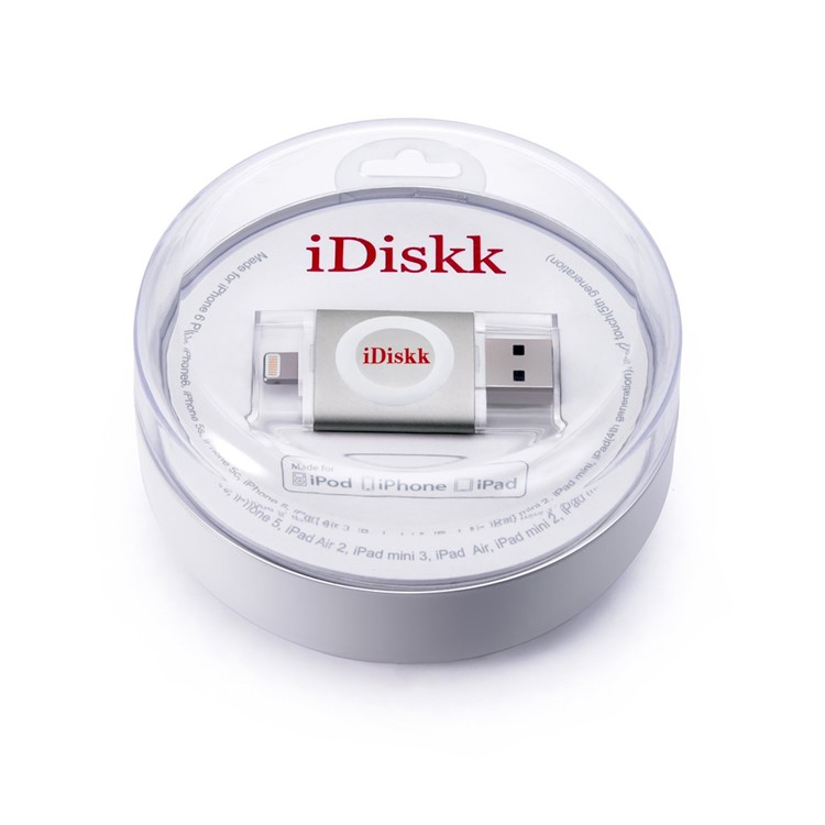 IDISKK 32GB Apple MFI Certified USB 3.0 Drive for iPhone iPad iPod - Silver Color-8
