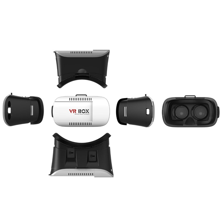 Virtual Reality Video Glasses Head Mount 3D VR BOX with Remote Shutter for iPhone 6s Plus / Samsung Galaxy Note5-23