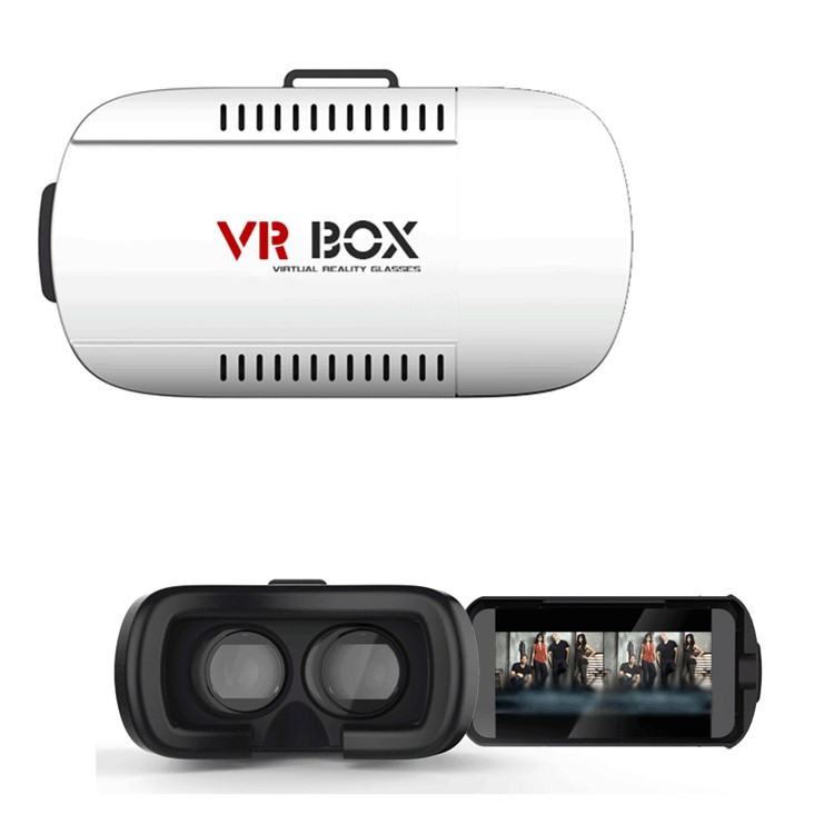 Virtual Reality Video Glasses Head Mount 3D VR BOX with Remote Shutter for iPhone 6s Plus / Samsung Galaxy Note5-26