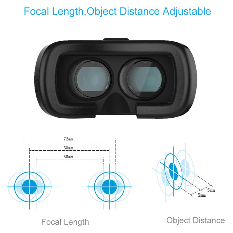 Virtual Reality Video Glasses Head Mount 3D VR BOX with Remote Shutter for iPhone 6s Plus / Samsung Galaxy Note5-27