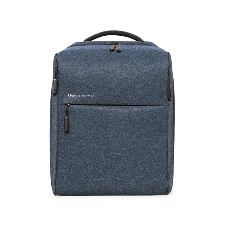 XIAOMI Minimalist Fashion Backpack Laptop Tablet Shoulder Bag Daypack - Dark Blue-1