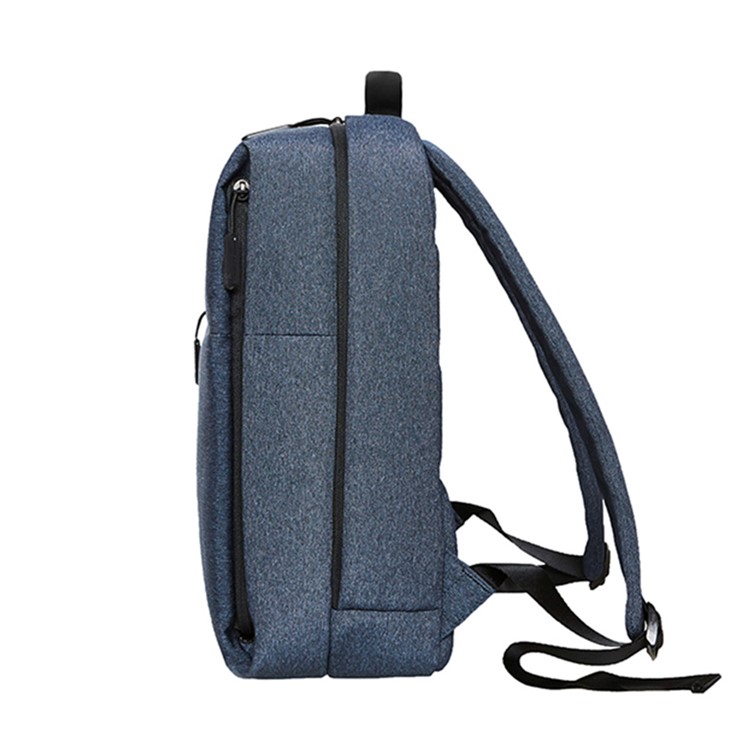 XIAOMI Minimalist Fashion Backpack Laptop Tablet Shoulder Bag Daypack - Dark Blue-3