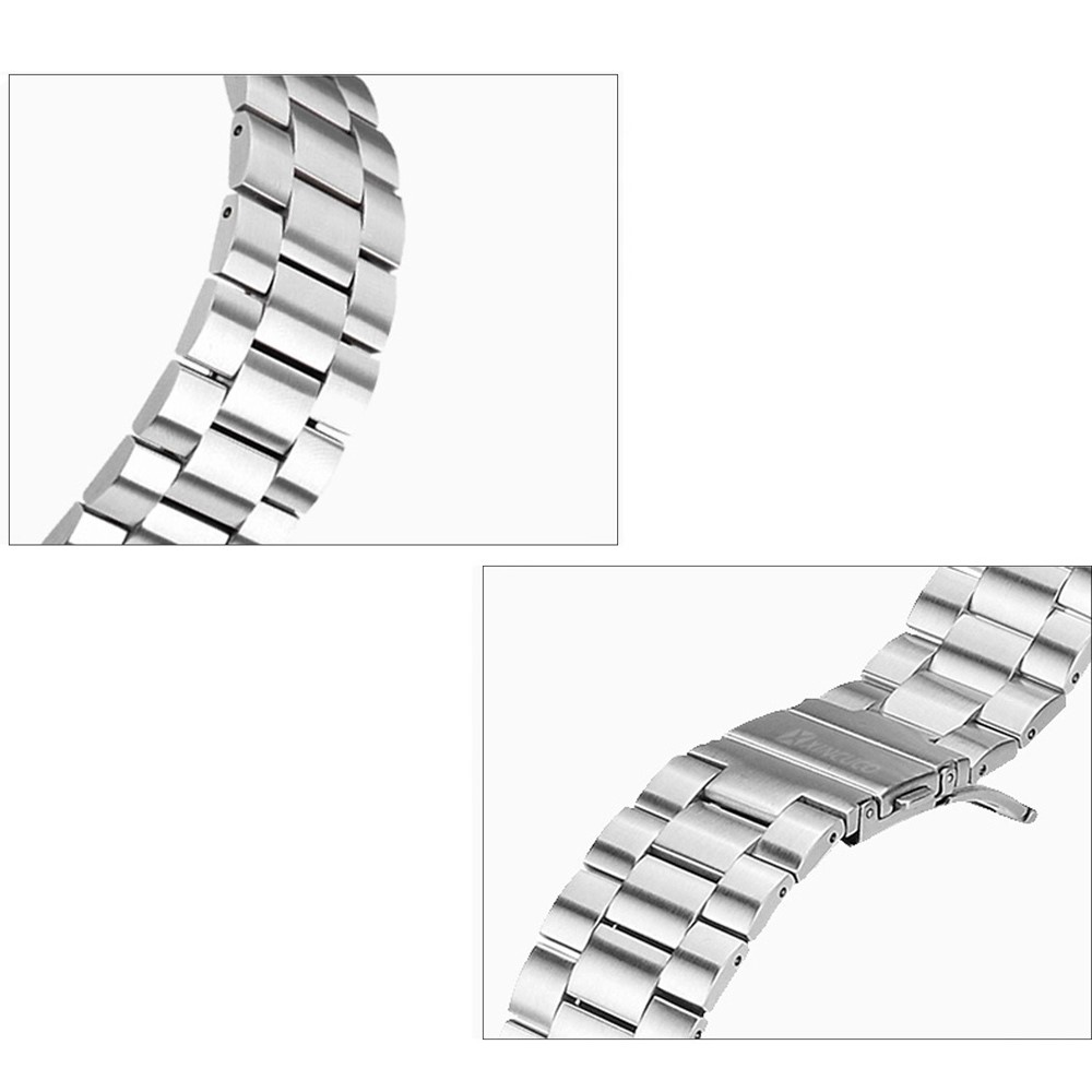 XINCUCO Stainless Steel Watch Band for Apple Watch 42mm Series 3 / 2 / 1 with Axle Connectors-7
