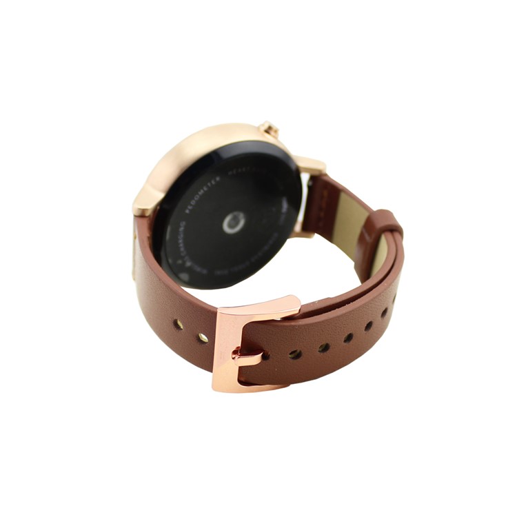 Genuine Leather Watchband for Motorola Moto 360 42mm (2nd gen) - Brown/20mm-2