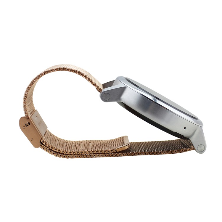 Metal Mesh Watchband for Motorola Moto 360 42mm (2nd gen) - Gold Color / 20mm-2