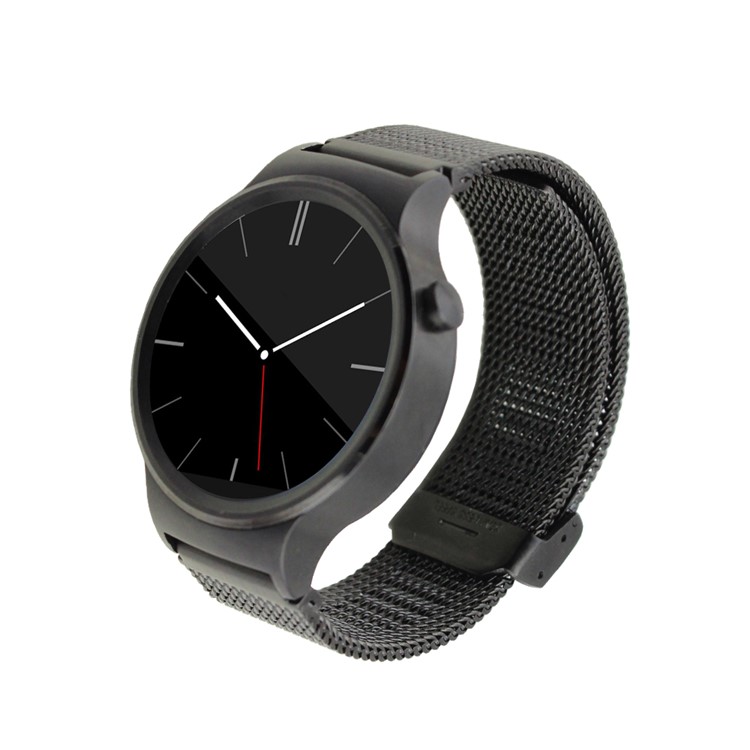 Milanese Loop Stainless Steel Watch Strap for Huawei Watch - Black-3