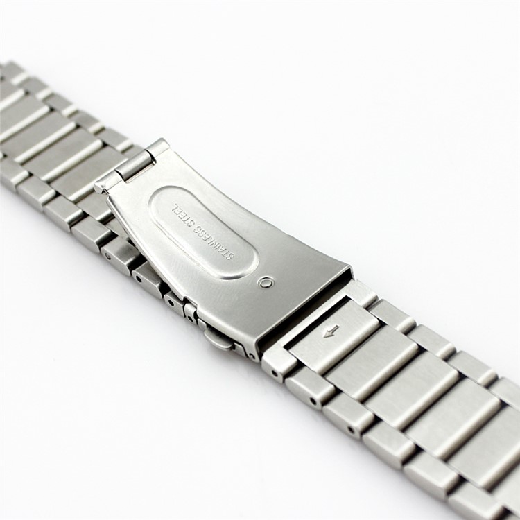 Stainless Steel Watch Band Strap for Huawei Watch - Silver Color-3