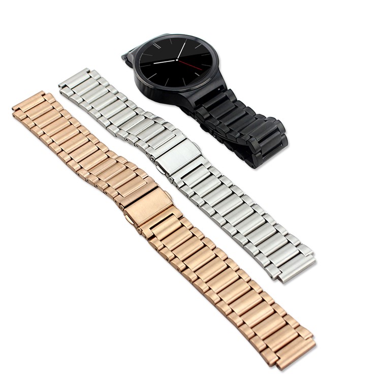 Stainless Steel Watch Band Strap for Huawei Watch - Silver Color-6