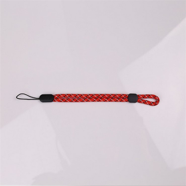 Unisex Woven Texture Nylon Strap Wrist Lanyard for Smartphones, Cameras etc. - Red-1