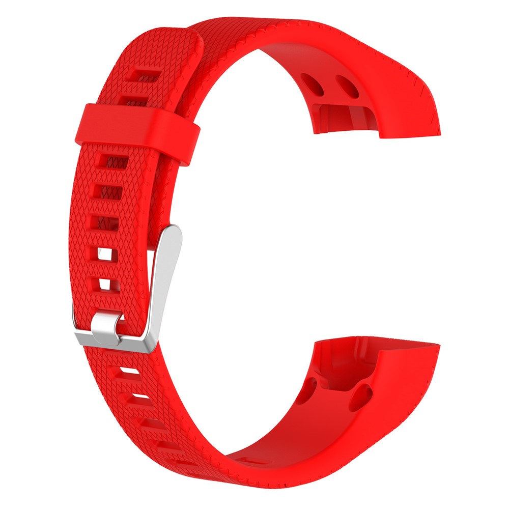 Flexible Silicone Watch Band with Installation Tools for Garmin Vivosmart HR+ / Approach X10 / Approach X40 - Red-1