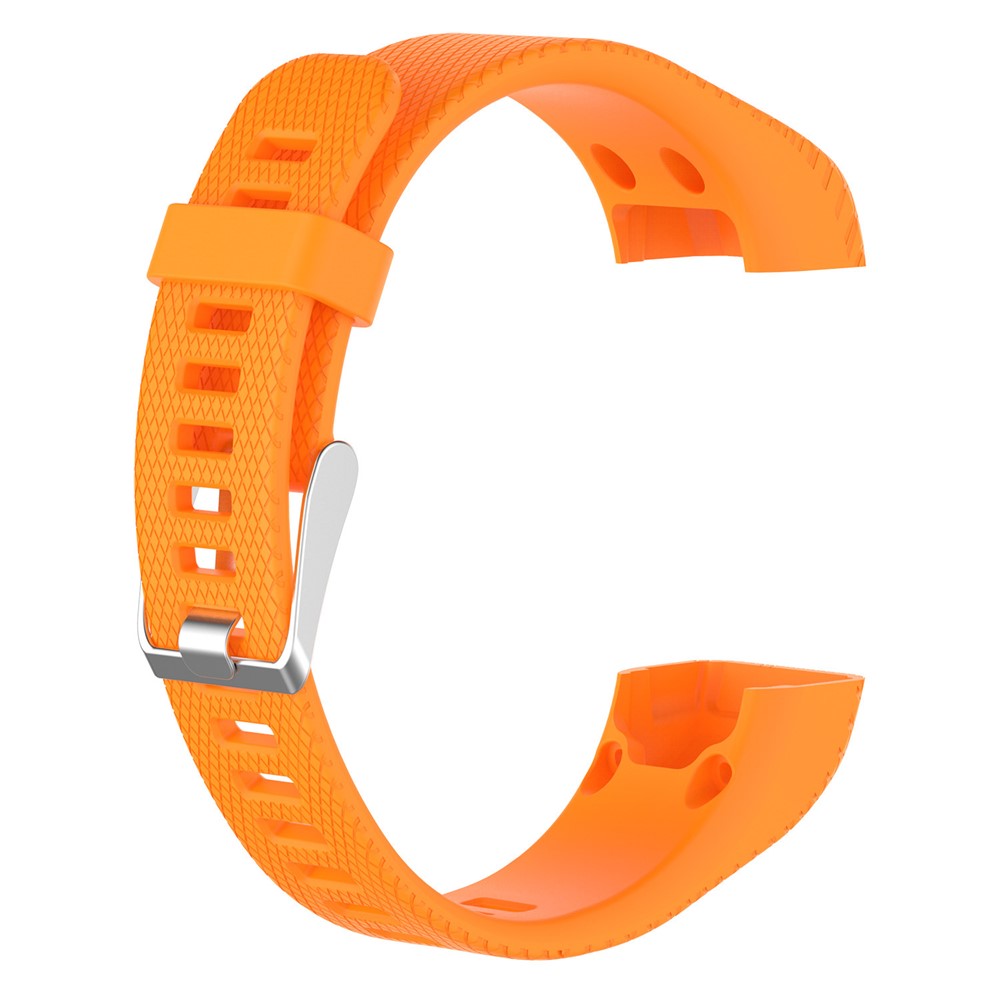 Silicone Soft Watch Band with Installation Tools for Garmin Vivosmart HR+ / Approach X10 / Approach X40 - Orange-1