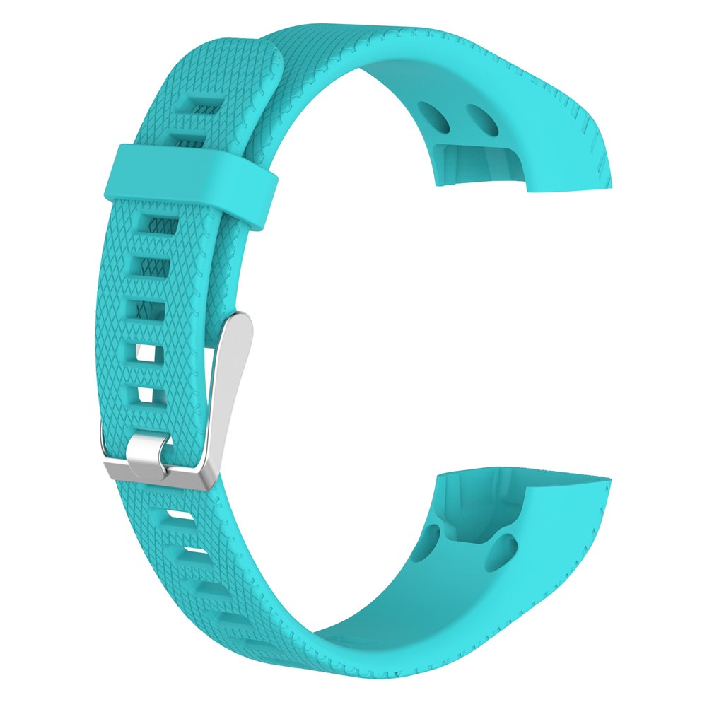 Silicone Wrist Watch Band with Installation Tools for Garmin Vivosmart HR+ / Approach X10 / Approach X40 - Cyan-1