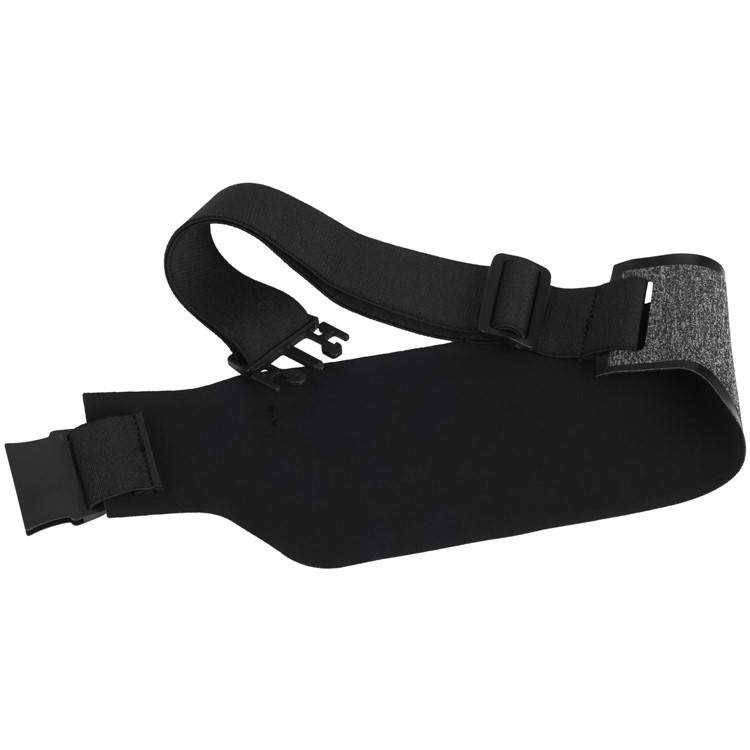 MOMAX XFIT Thin Breathable Sport Zipped Waist Bag for iPhone 7 Plus, etc. - Grey-5