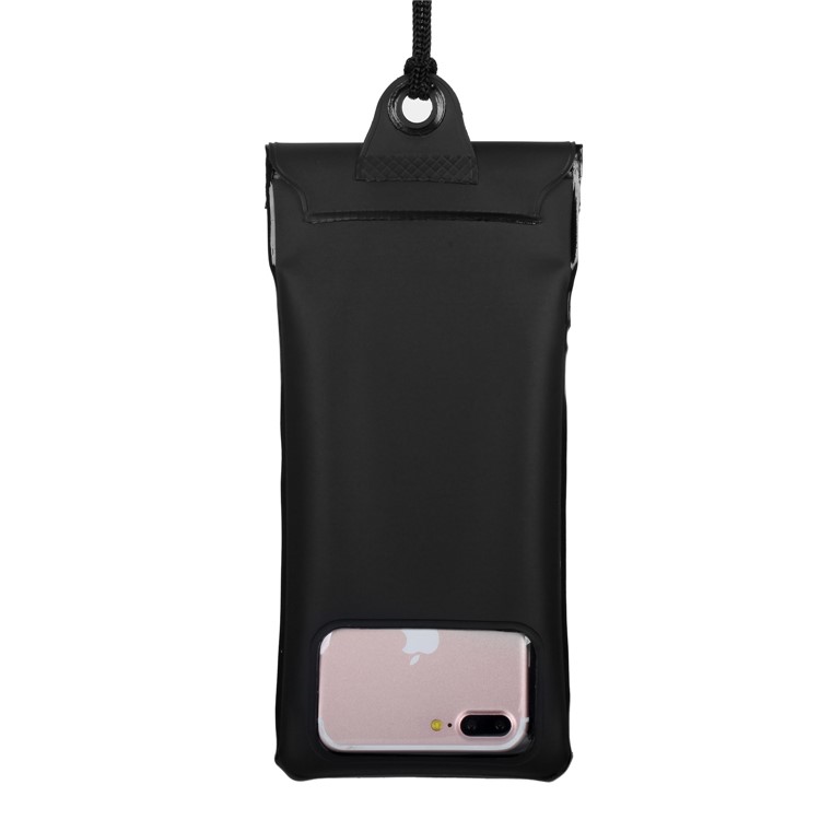 MOMAX AIRPUUCH Universal Waterproof Dustproof Phone Case Bag for iPhone Samsung Huawei etc. - Black-4