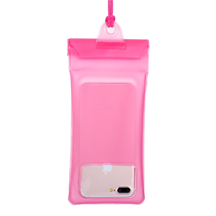 MOMAX AIRPUUCH Universal Waterproof Dustproof Phone Case Bag, Size: 76mm x 150mm - Pink-4