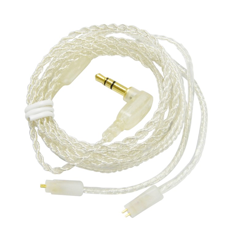 KZ ZST ED12 Earbuds 0.75mm 2Pin Upgrade Silver Plated Earbuds Audio Cable Replacement-11