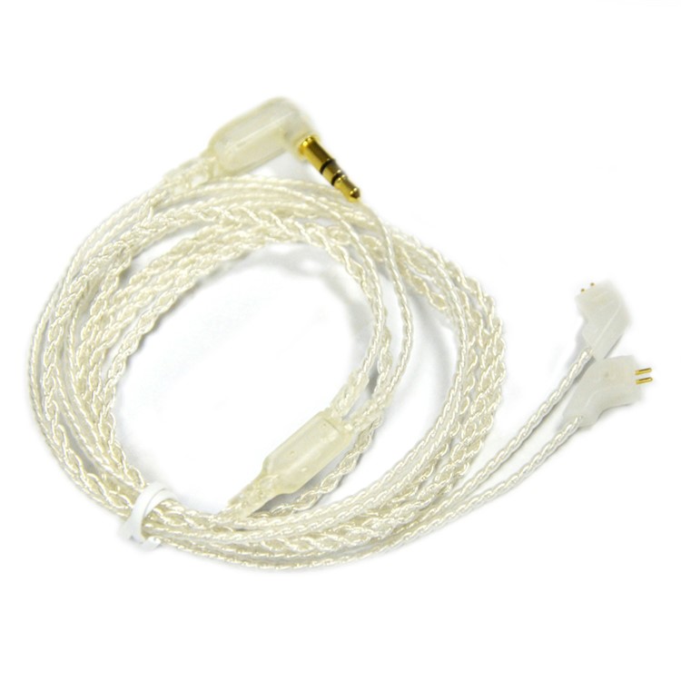 KZ ZST ED12 Earbuds 0.75mm 2Pin Upgrade Silver Plated Earbuds Audio Cable Replacement-12