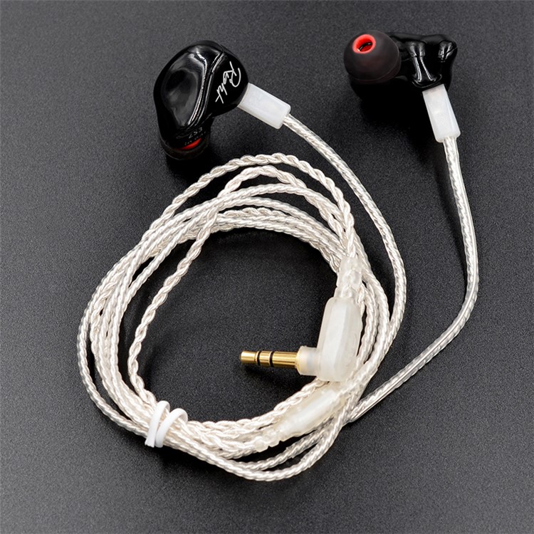 KZ ZST ED12 Earbuds 0.75mm 2Pin Upgrade Silver Plated Earbuds Audio Cable Replacement-2