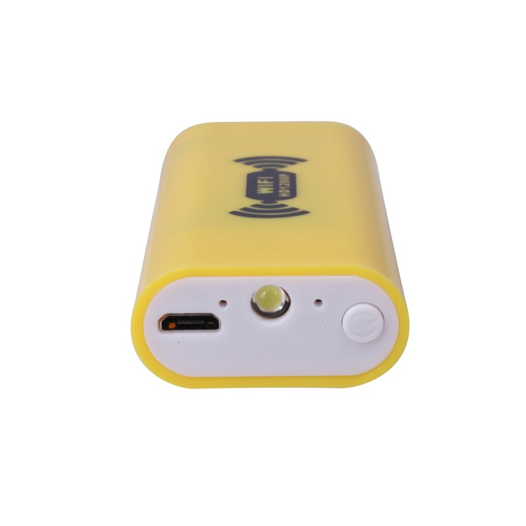 YPC110B 5M IP68 Wireless Endoscope HD 1200P WiFi Borescope Inspection Snake Camera for Android and IOS - Yellow-3
