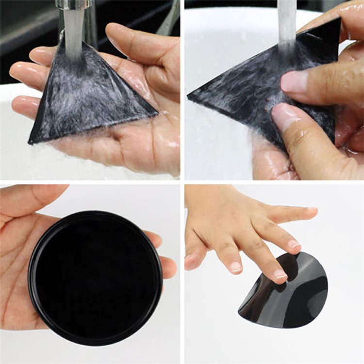 2PCS Round and Triangle Shaped Magical Gel Pad Anti-slip Mat Wall Sticker Car Mobile Phone Bracket Mat-4
