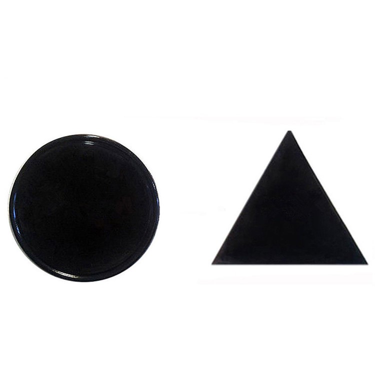 2PCS Round and Triangle Shaped Magical Gel Pad Anti-slip Mat Wall Sticker Car Mobile Phone Bracket Mat-8