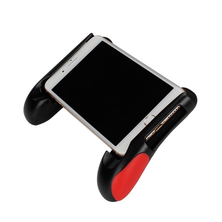 For Any 4.5 ~ 6.5 Inch Smartphone Play Gaming Universal Smart Phone Game Controller Mobile Holder Stand Gamepad - Red-3