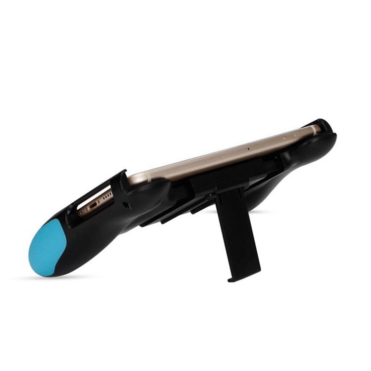 Multifunctional Mobile Phone Holder Stand Smart Phone Gamepad for Any 4.5 ~ 6.5 Inch Smartphone - Blue-3