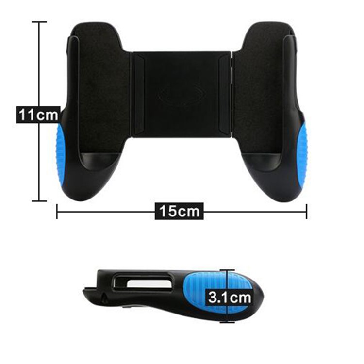 Multifunctional Mobile Phone Holder Stand Smart Phone Gamepad for Any 4.5 ~ 6.5 Inch Smartphone - Blue-5