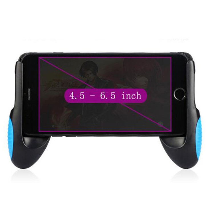 Multifunctional Mobile Phone Holder Stand Smart Phone Gamepad for Any 4.5 ~ 6.5 Inch Smartphone - Blue-6