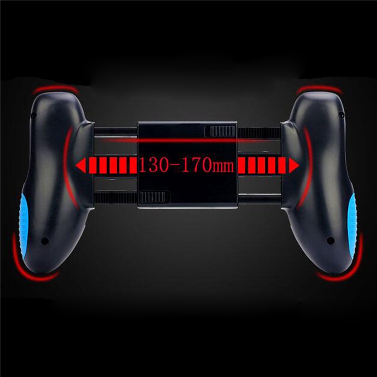 Multifunctional Mobile Phone Holder Stand Smart Phone Gamepad for Any 4.5 ~ 6.5 Inch Smartphone - Blue-7
