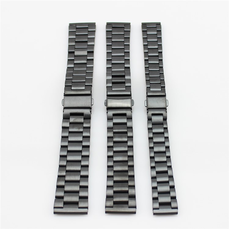 Stainless Steel Watchband for Motorola Moto 360 42mm (2nd gen) - Black / 20mm-5