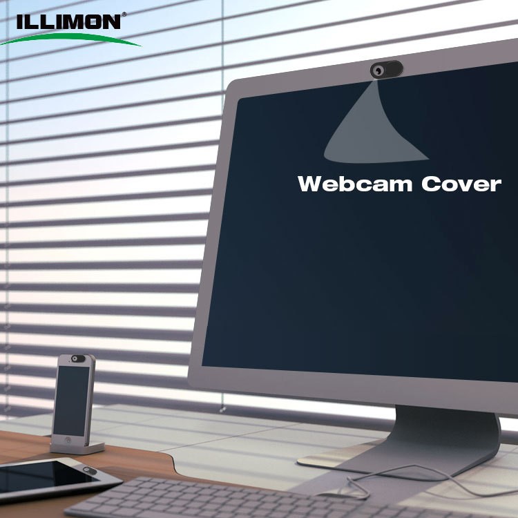 0.03-inch Ultrathin Aluminium Alloy Webcam Cover Privacy Protection for Smartphones Laptop Desktop Etc - Black-6
