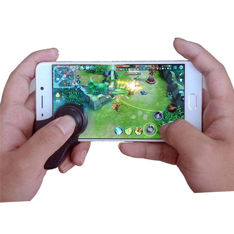 Mini Mobile Game Joystick Touchscreen Controller Joypad for iPhone iPad Android Phones Tablets-4