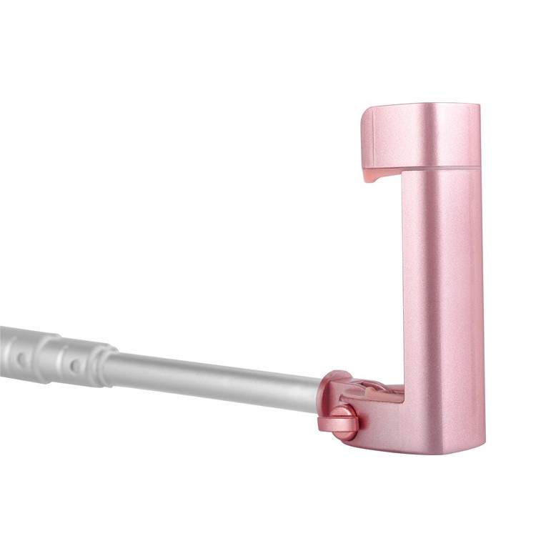 X6 Extendable Bluetooth Mini Pocket Selfie Stick for iPhone X / 8 Plus - Rose Gold Color-7