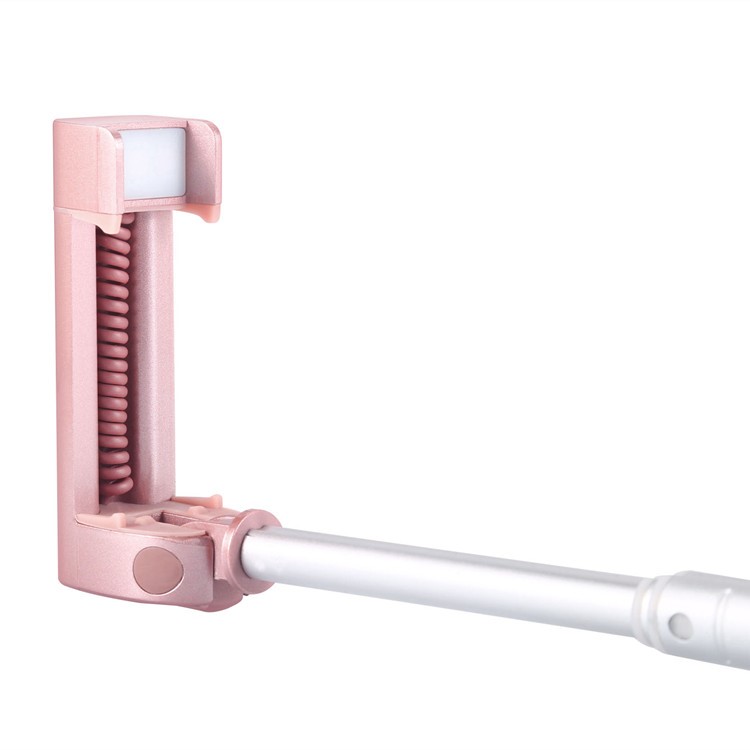 X6 Extendable Bluetooth Mini Pocket Selfie Stick for iPhone X / 8 Plus - Rose Gold Color-8