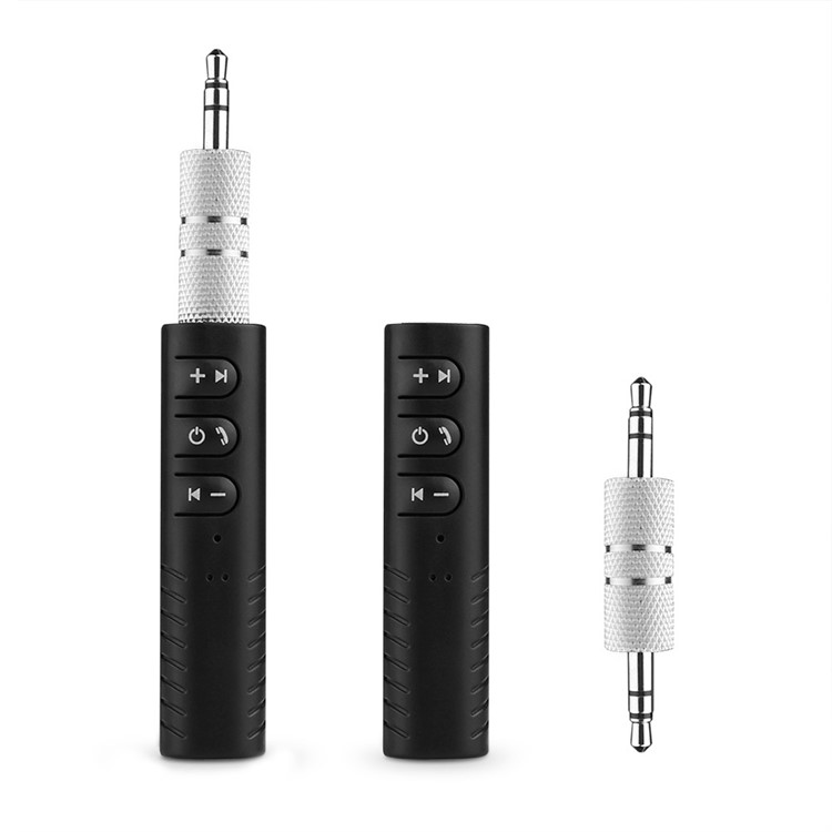 Clip-on 3.5mm Jack Bluetooth Music Receiver Car Audio Receiver Adapter for Headphone Home Car Stereo-4