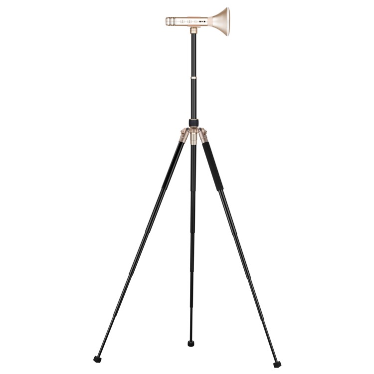 MOMAX K-MIC PRO Wireless Microphone Karaoke Portable Bluetooth Microphone Singing Machine - Gold Color-14