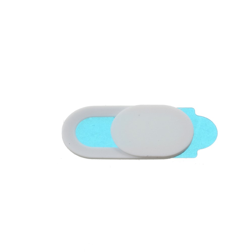 2pcs/set Plastic Webcam Camera Privacy Shutter Covers for Smartphones Tablets Laptop etc - White-2