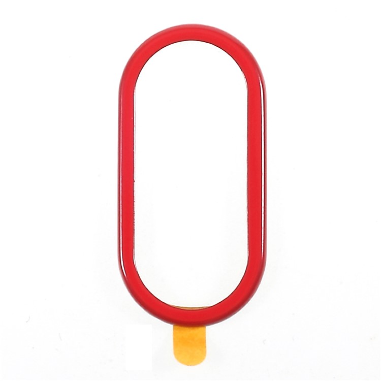 CMZWT Back Camera Lens Ring Cover Replacement + Eject Pin for iPhone X/10 - Red-3