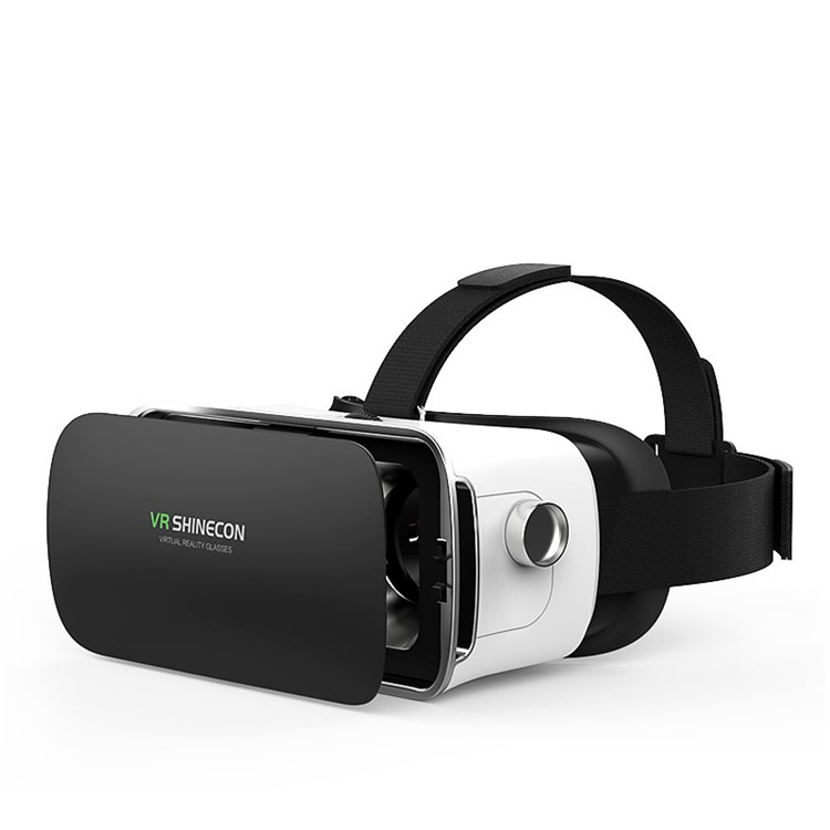 VR SHINECON Y006 Virtual Reality 3D Video Glasses Headset with Remote Controller - Black-3