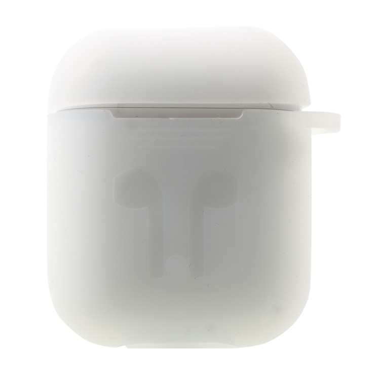 Shock-proof Silicone Protective Case for Apple AirPods Charging Case - Transparent-1