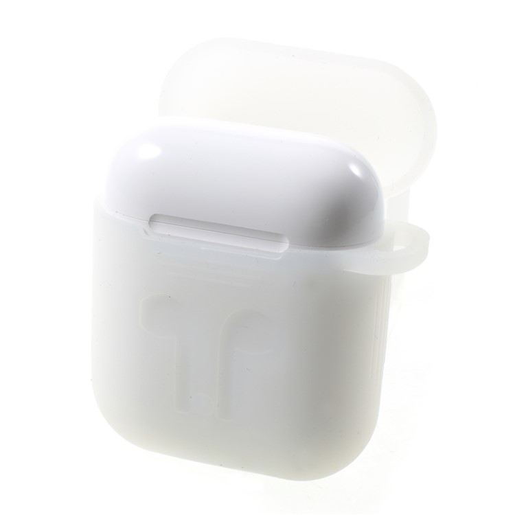 Shock-proof Silicone Protective Case for Apple AirPods Charging Case - Transparent-2