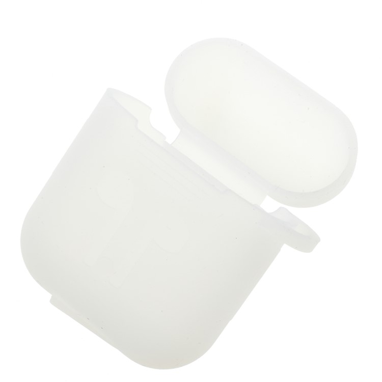 Shock-proof Silicone Protective Case for Apple AirPods Charging Case - Transparent-7