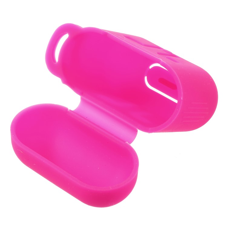 Shock-proof Soft Silicone Holder Cover for Apple AirPods Charging Case - Rose-7
