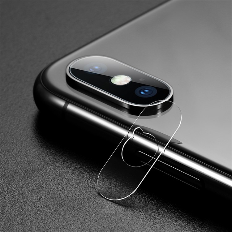 2Pcs/Lot BENKS 0.15mm KR Composite Flexible Glass Back Camera Lens Protector for iPhone X-3