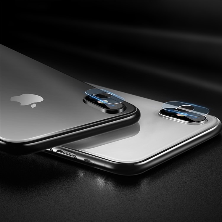 2Pcs/Lot BENKS 0.15mm KR Composite Flexible Glass Back Camera Lens Protector for iPhone X-4