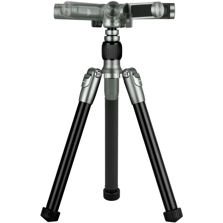 MOMAX Tripod Hero Extendable Tripod Monopod Selfie Stick Support Hand Gesture Shoot - Grey-10