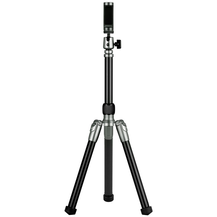 MOMAX Tripod Hero Extendable Tripod Monopod Selfie Stick Support Hand Gesture Shoot - Grey-4