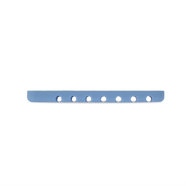BUBM Silicone Desktop Wire Management System Cable Clip Cable Organizer - Blue-3