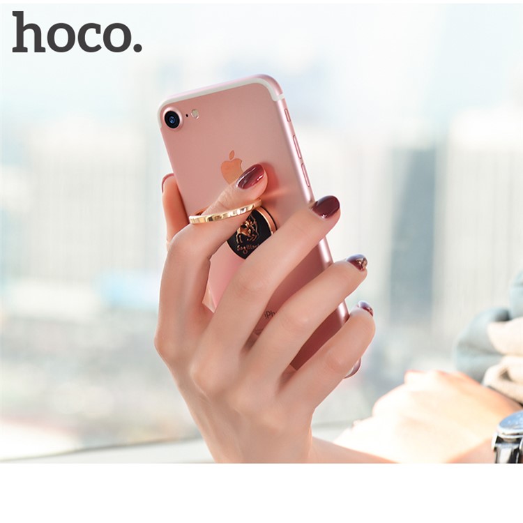 HOCO PH12 Twelve Constellations Series Metal Finger Ring Grip Mount Holder for iPhone Samsung-2